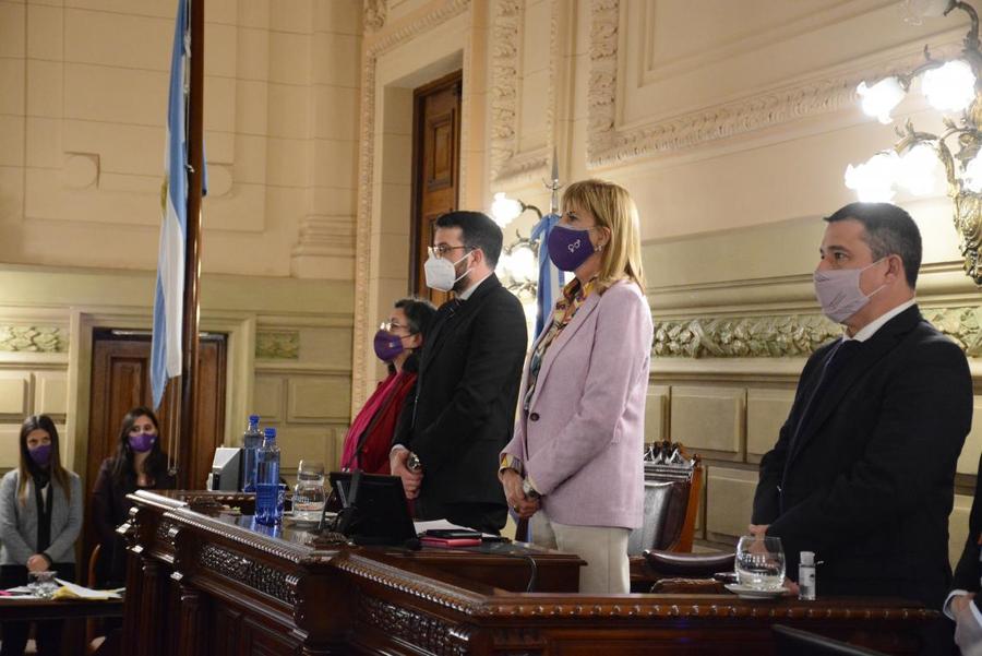 Senadores y vicegobernadora recordaron a Miguel Lifschitz