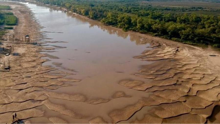 El 75 % del área de la cuenca del río Paraná está afectada por la sequía
