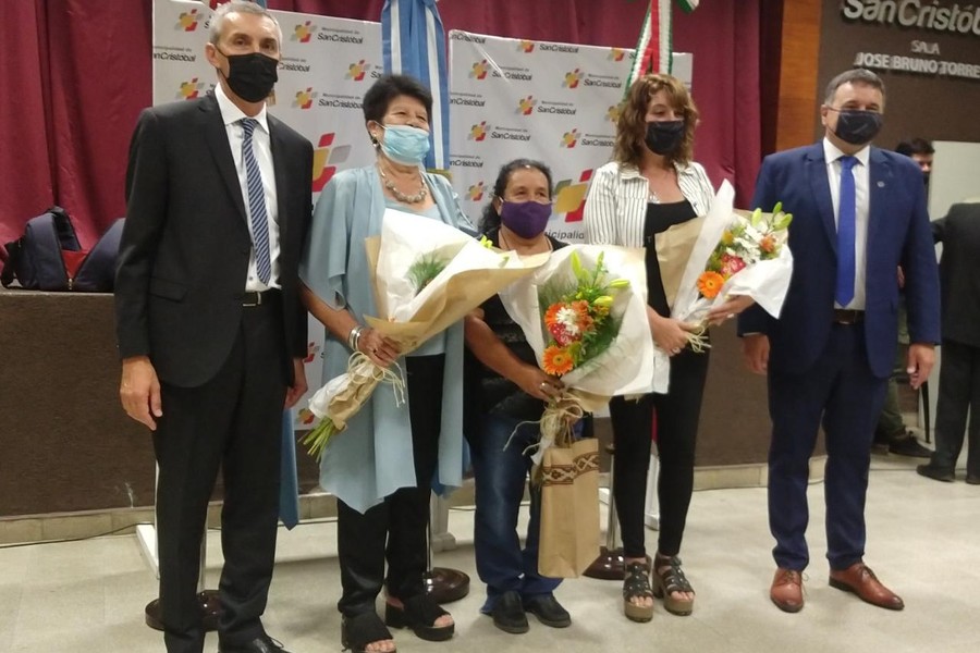 Se reconoció y destacó el accionar de 3 mujeres Sancristobalenses