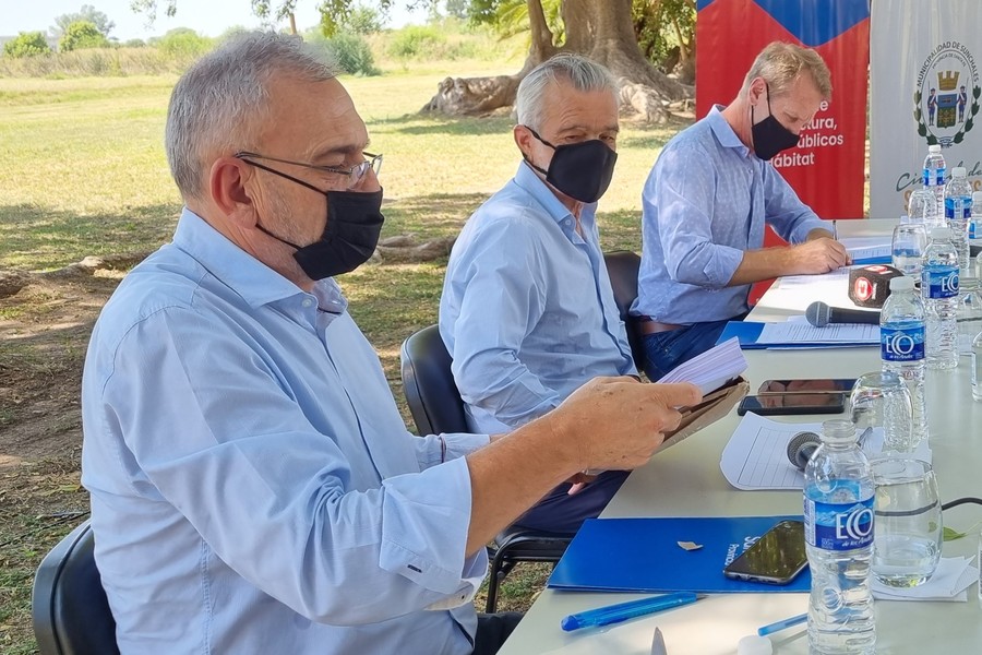 Apertura de sobres para avanzar con la obra del Canal Norte en Sunchales