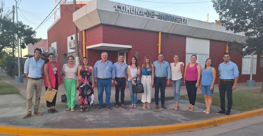Michlig y González acompañarón a la Ministra de Cultura en numerosas actividades departamentales