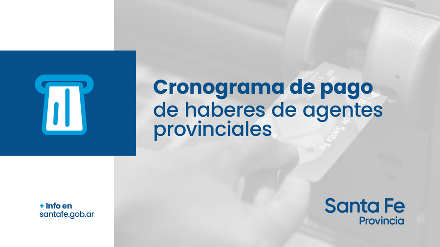 Cronograma de pago de sueldos correspondientes al mes de noviembre y diciembre