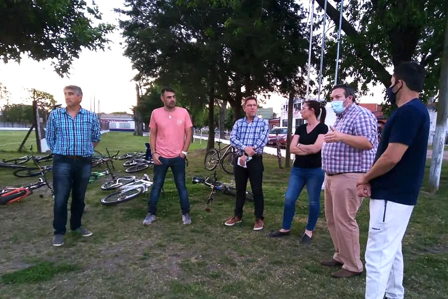 Borla y Bastía visitaron instituciones y se reunieron con vecinos