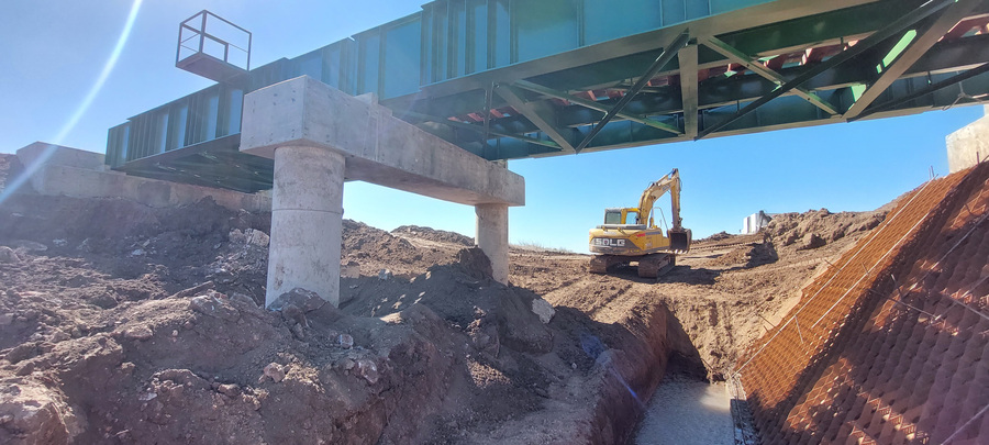 Ingresaron en su etapa final los trabajos en los canales Vila-Cululú y Cañada Sunchales