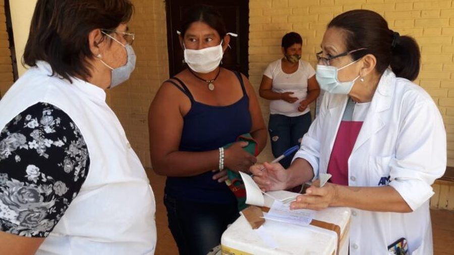 Atención sanitaria coordinada en pueblos y parajes del departamento Vera