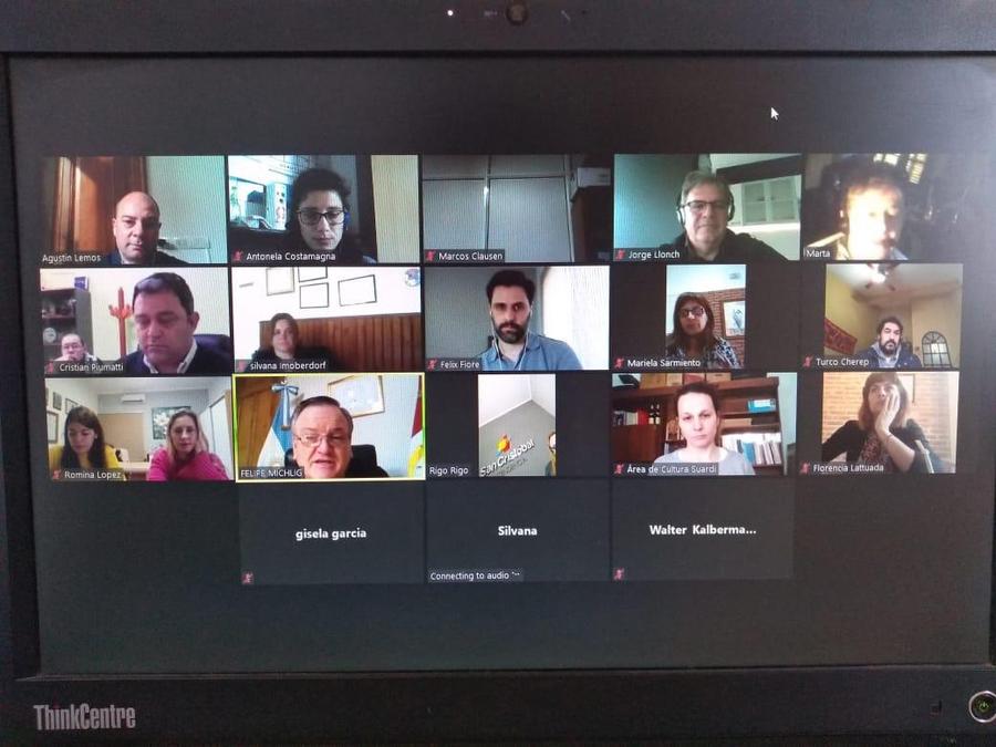 Michlig participó de una reunión por el “Plan Fomento 2020”