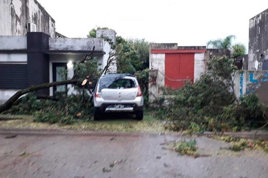Aseguran que un tornado de baja intensidad pasó por Venado Tuerto