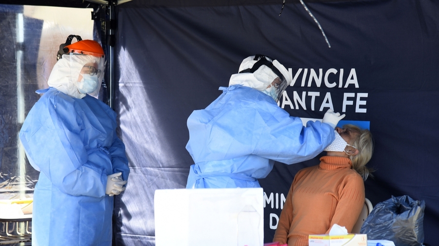 Coronavirus: récord de 75 muertes en Santa Fe