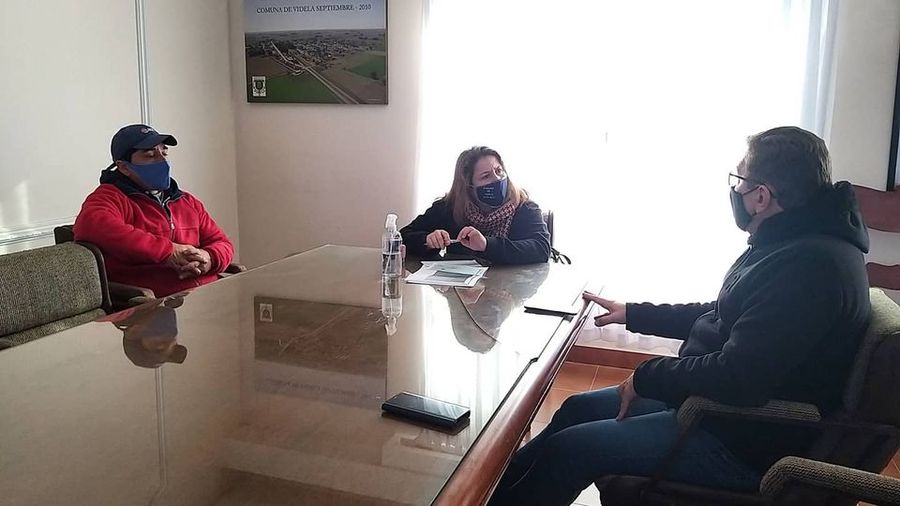 Actividades del senador Borla en el sur y centro del departamento San Justo