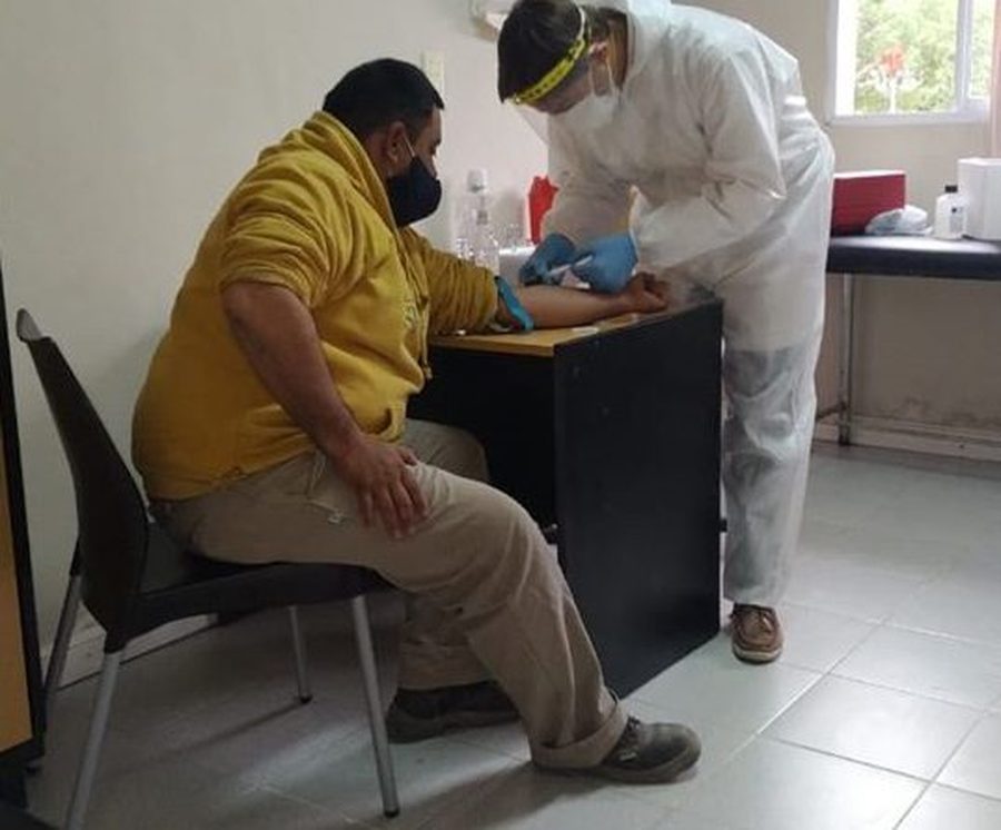 Ceres: Paciente que fueron positivos al Covid-19 donaron sangre para realizar un estudio serológico