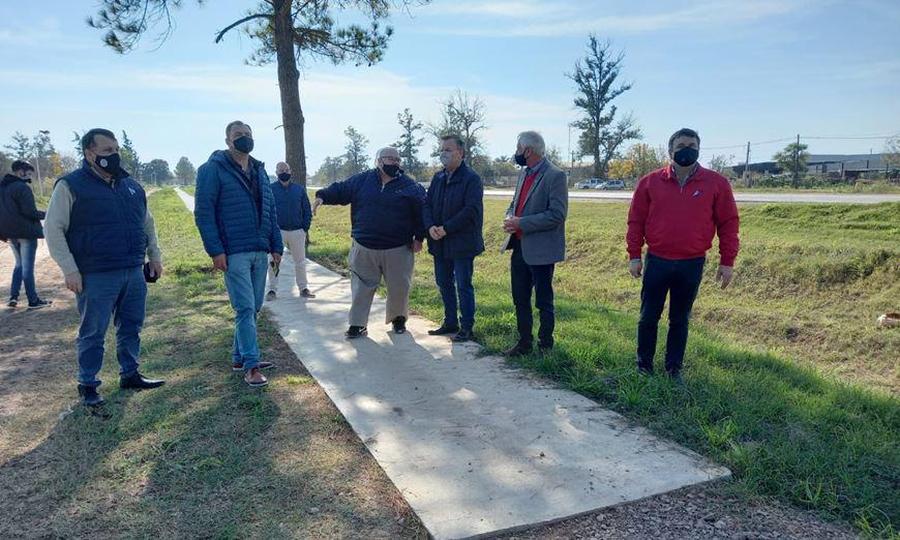 Michlig visitó Suardi y Villa Trinidad
