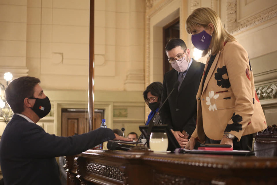 Rubén Pirola nuevamente elegido Presidente Provisional del Senado