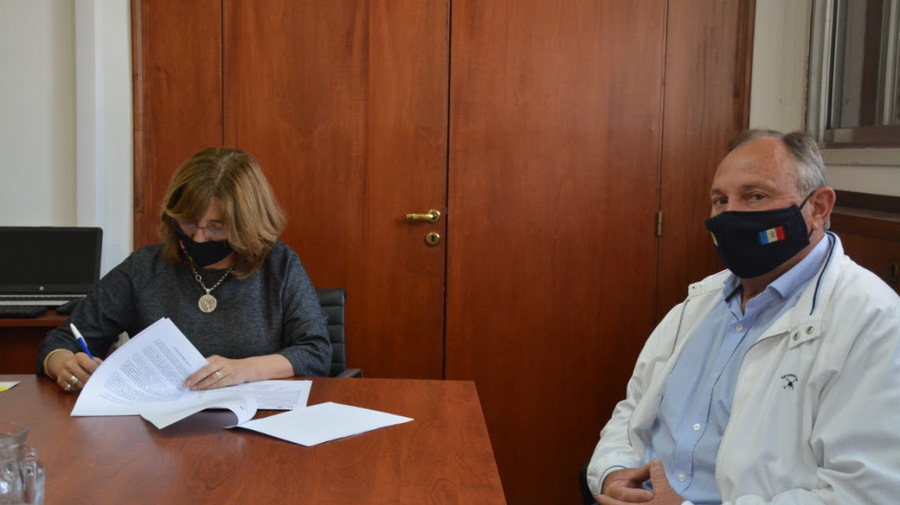 La provincia entrega aportes para obras en las localidades de Virginia, Castellanos y Grutly