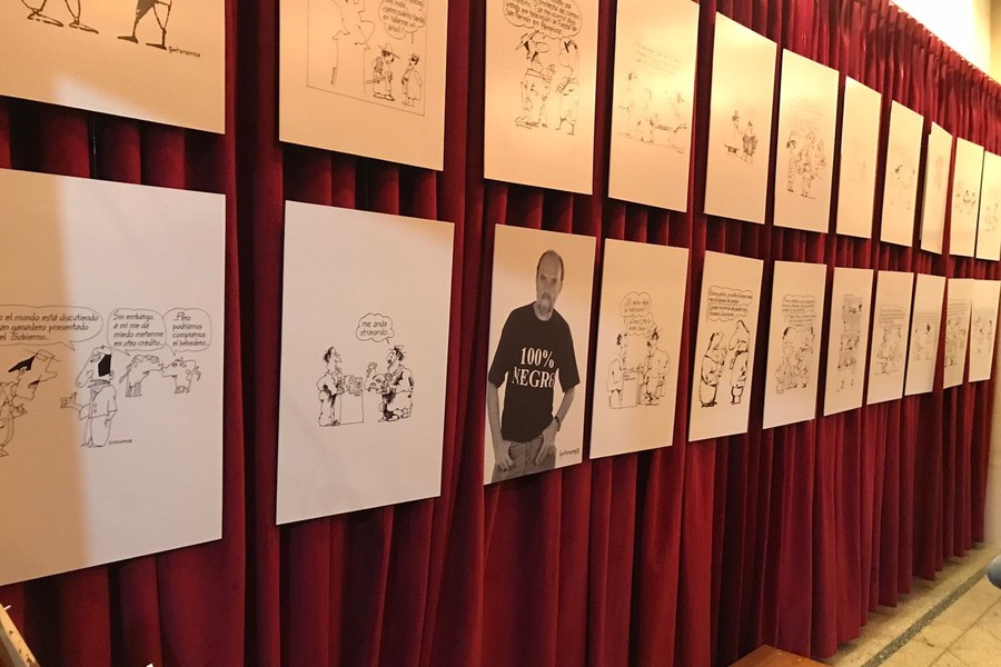 La provincia inauguró en Banfield la muestra “Patria Gaucha”, en homenaje a Roberto Fontanarrosa