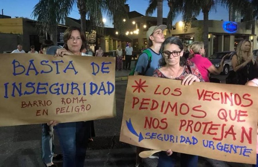 Barrio Roma convoca a los santafesinos a una caravana masiva contra la inseguridad