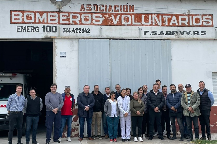 Michlig, González y Rigo desplegaron una amplia agenda de actividades en la ciudad de San Cristóbal