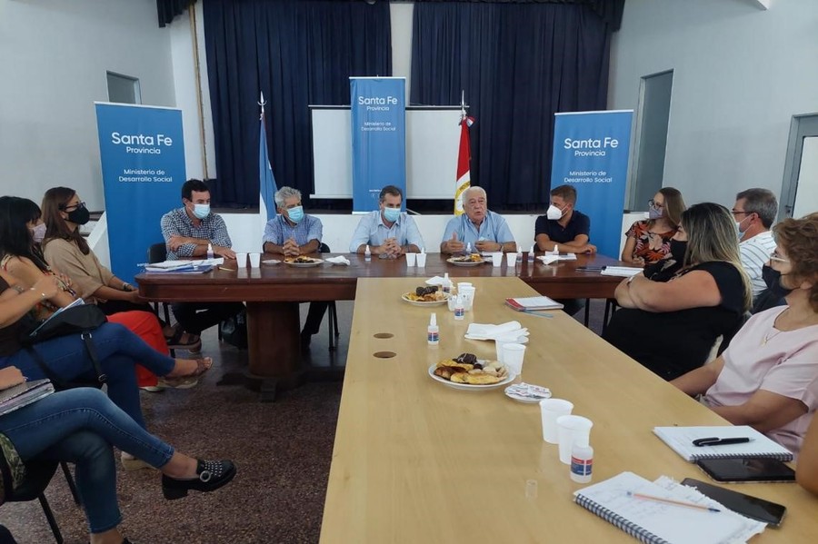 Sosa se reunió con Capitani para coordinar programas de Desarrollo Social