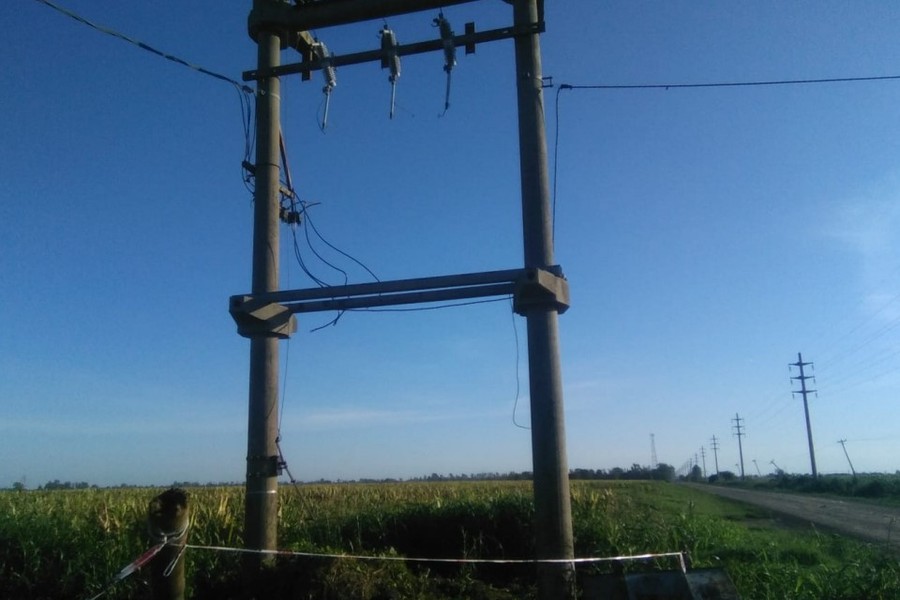 Un hombre fue condenado a 3 años de prisión preventiva por robar cables de la EPE