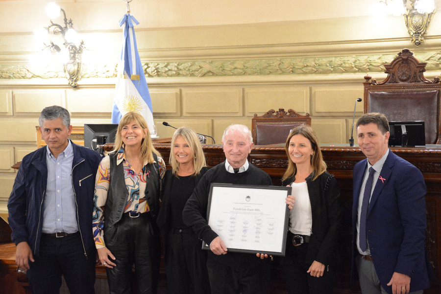 El Senado reconoció a la UCFS, al LIF y a Fundición Gatti SRL por su trayectoria