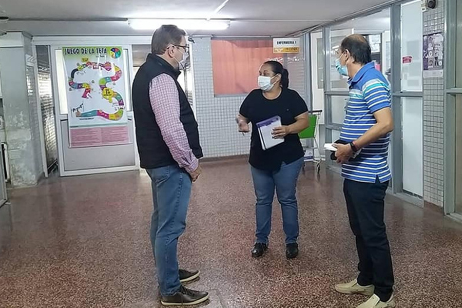 San Justo: El hospital instala más camas para pacientes Covid