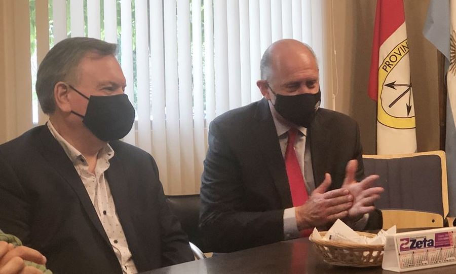 El Senador Michlig solicitó al Gobernador Perotti que el presupuesto 2021 contemple obras del Dpto. San Cristóbal