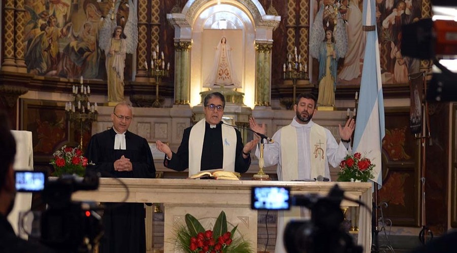 Celebración ecuménica en el aniversario de la Patria