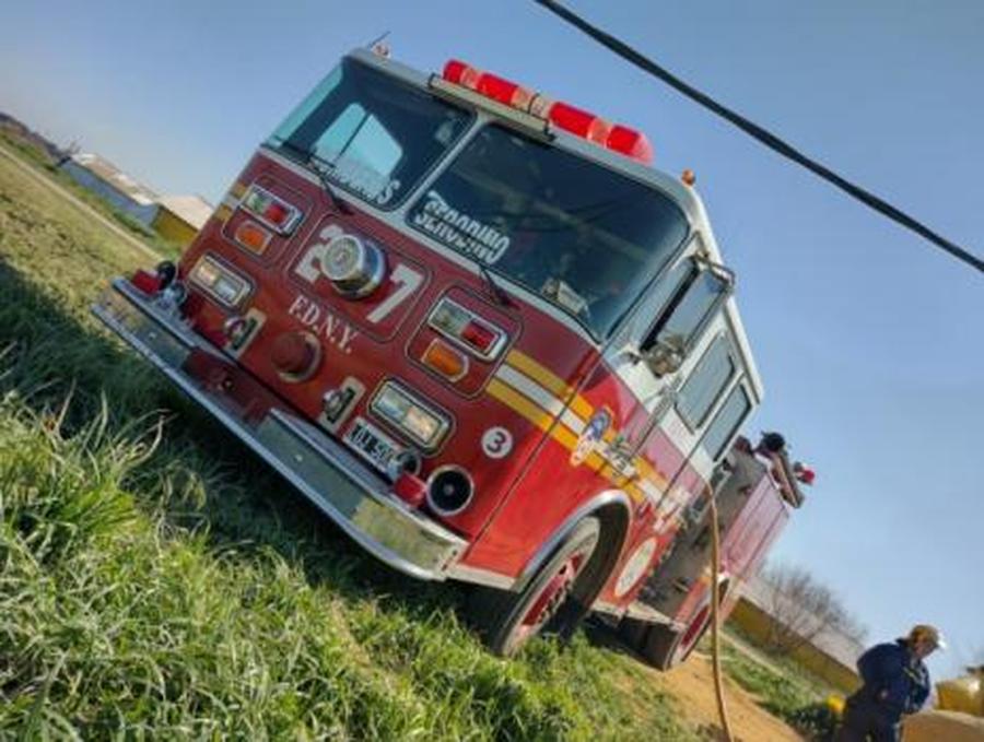 Una de las autobombas que trabajó en el atentado a las Torres Gemelas, está prestando servicio en Santa Fe