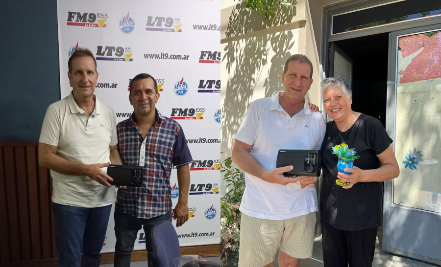 Todo por una radio...una historia de solidaridad conmovedora por LT9