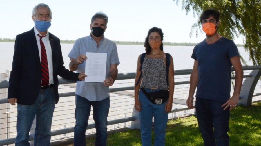 Llonch: “Llevaremos al gobernador Perotti la propuesta de que el Paraná y los Humedales sean patrimonio de la Humanidad”