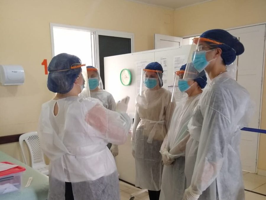 Conmovedor pedido de una médica del SAMCo  de Esperanza para que la gente se cuide