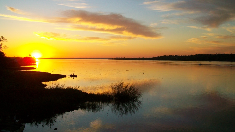 Disfrutá el atardecer...