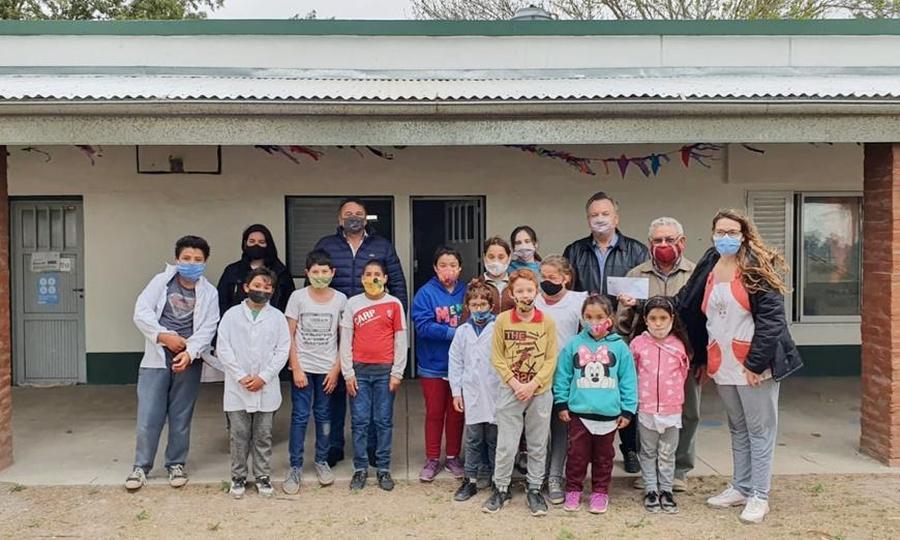 Michlig visitó instituciones del departamento San Cristóbal