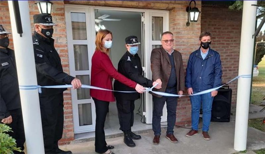 Inauguraron un destacamento policial en Pujato Norte