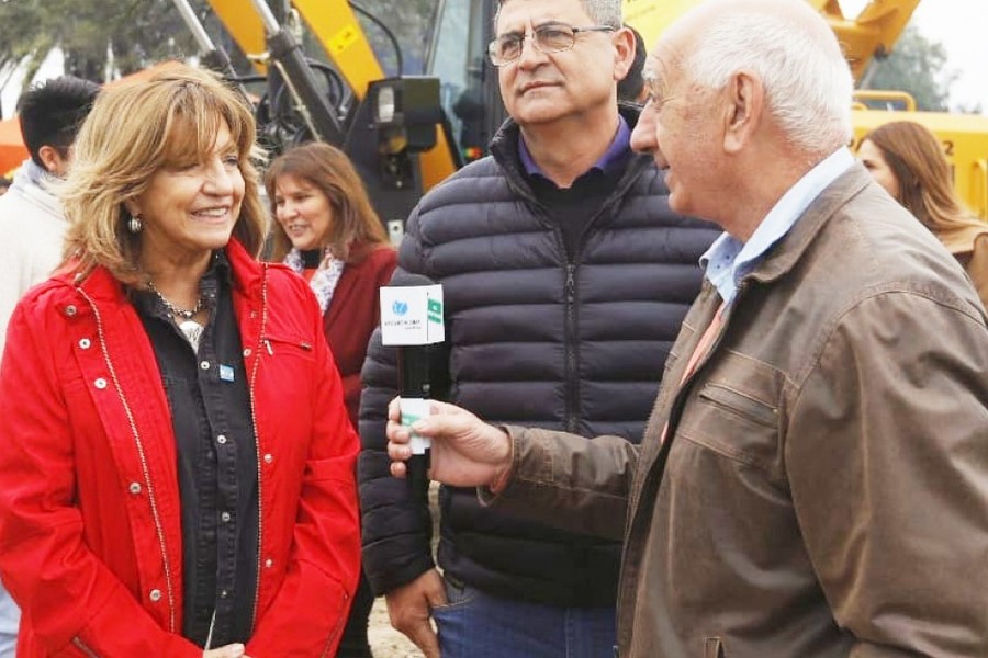 Llegaron los caños para la construcción del acueducto Tostado - Villa Minetti