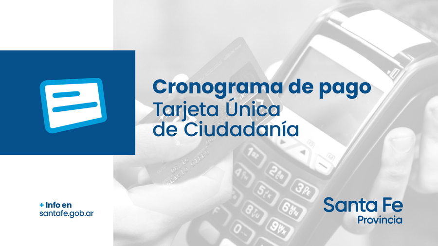Se acreditan hoy los fondos de la Tarjeta Única de Ciudadanía
