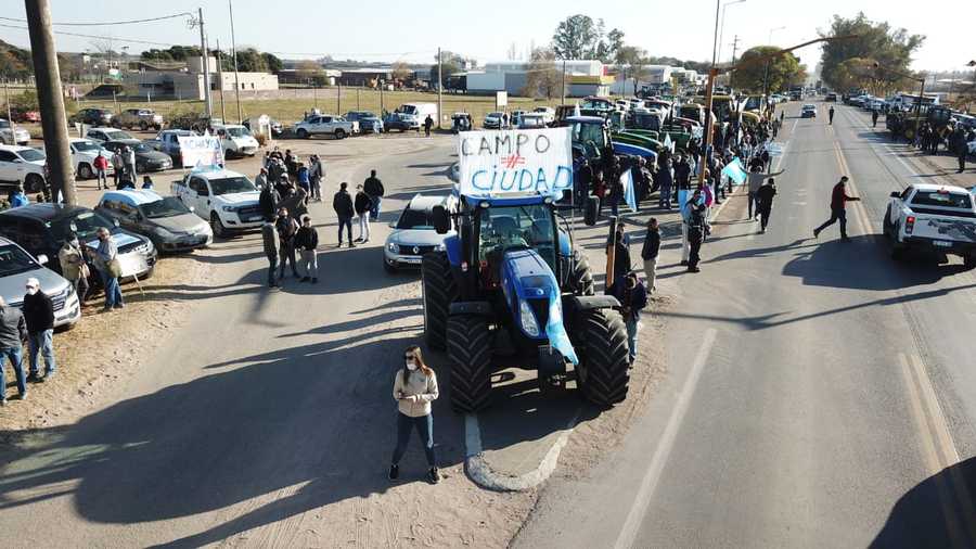 Productores y dirigentes de Rafaela se suman a las protestas del “9J”