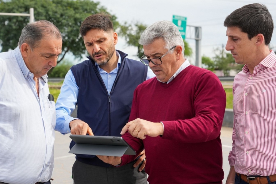 Pullaro y Poletti anunciaron obras para la renovación urbana en espacios públicos clave