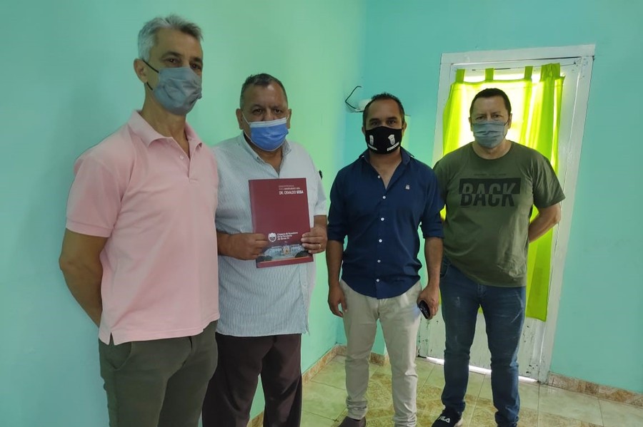 Osvaldo Sosa suma más aportes a instituciones de Calchaquí