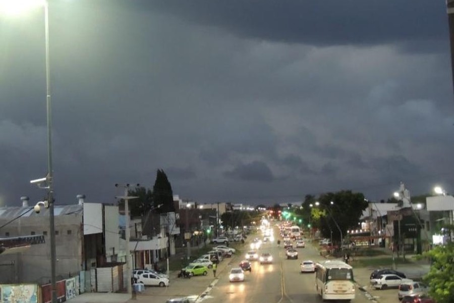 Rige un alerta amarillo por tormentas para una amplia región de la provincia