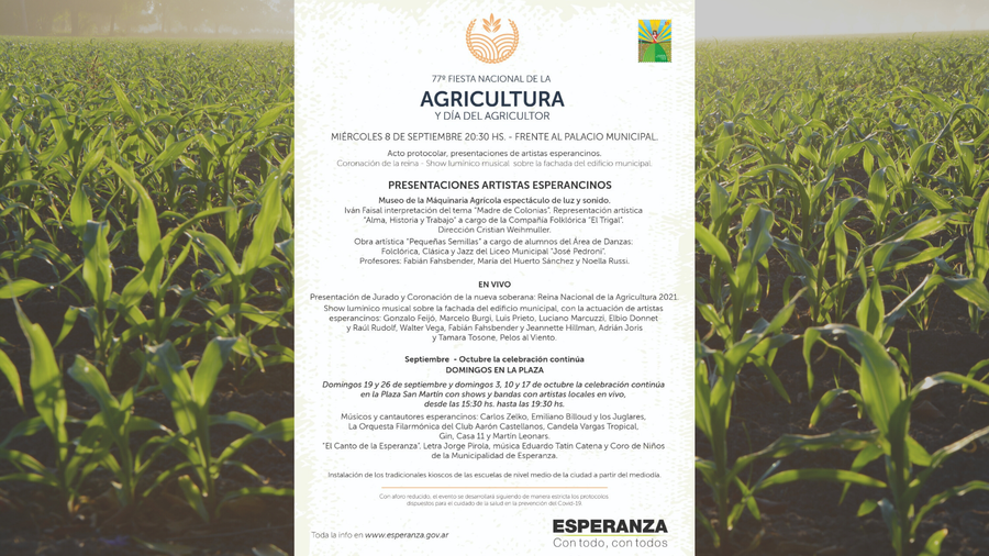 Adriana Robledo brindó detalles de la Fiesta de la Agricultura en LT9