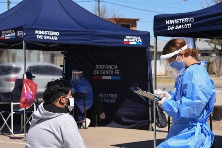 Santa Fe registró por primera vez más de 2.000 casos en 24 horas y superó los 40.000 contagios de Covid