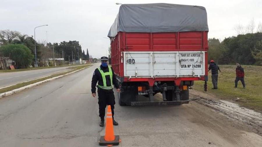 Detectaron a un camionero ceresino con 2.48 mg/l de alcohol en sangre