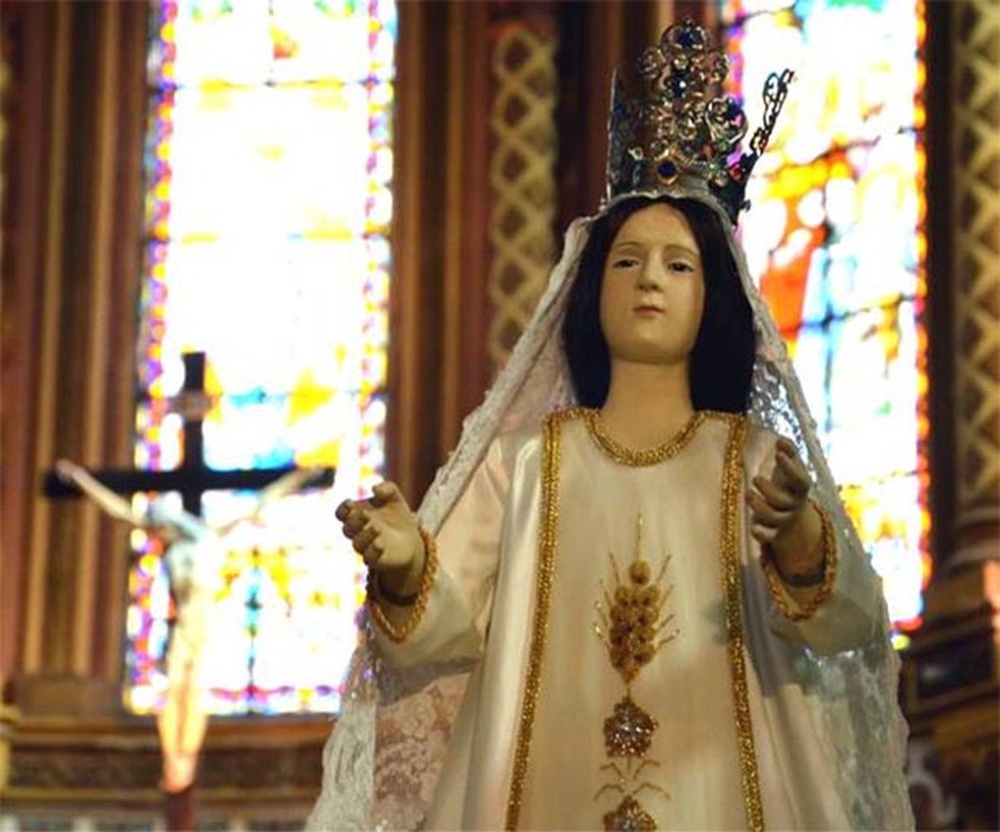Colocarán una imagen de la Virgen Niña en el ingreso a Esperanza