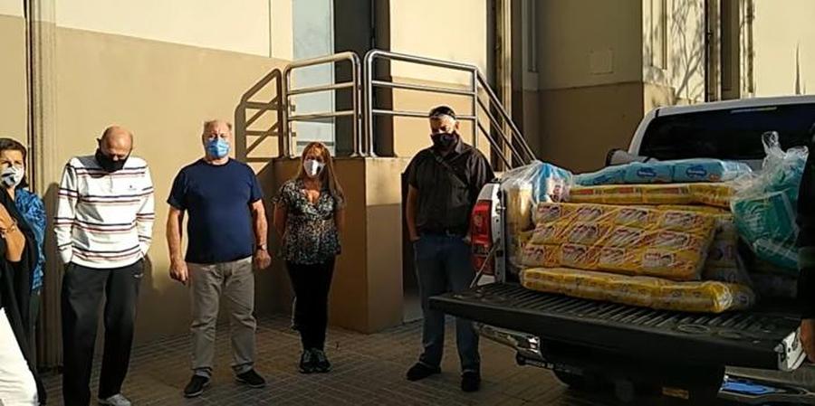 La comisión del Festival de Guadalupe recolectó casi 15.000 pañales, más de 1.300 kilos de alimentos y casi 500 litros de leche
