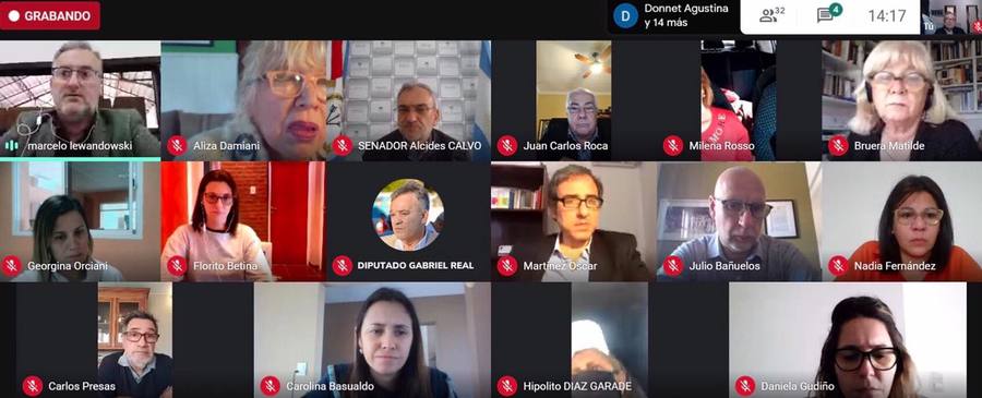 Gabriel Real participó del Foro Virtual de Legisladores de la Comisión Parlamentaria Conjunta Región Centro