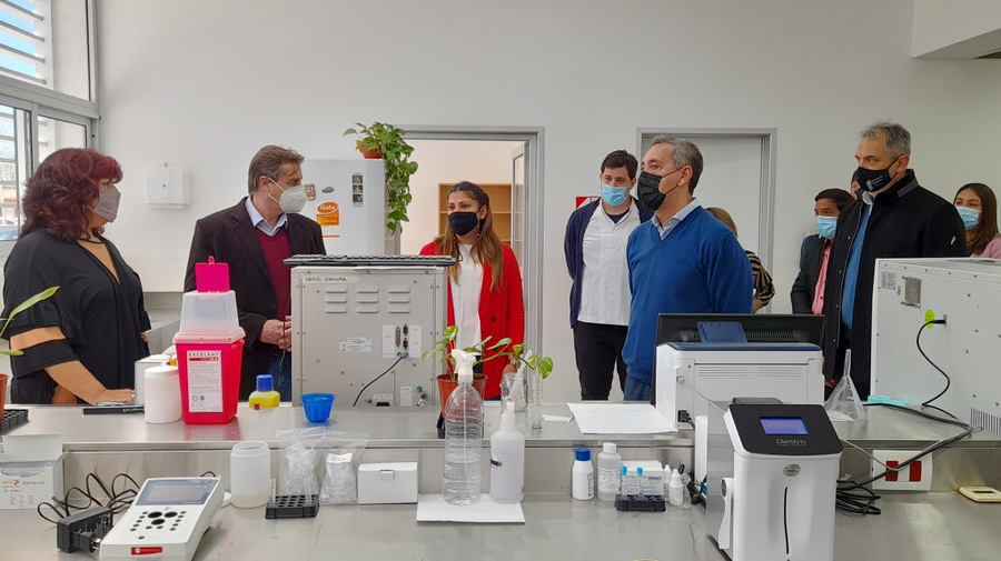 La provincia inauguró el laboratorio del nuevo hospital de Coronda